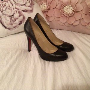 Black Christian Louboutin pumps